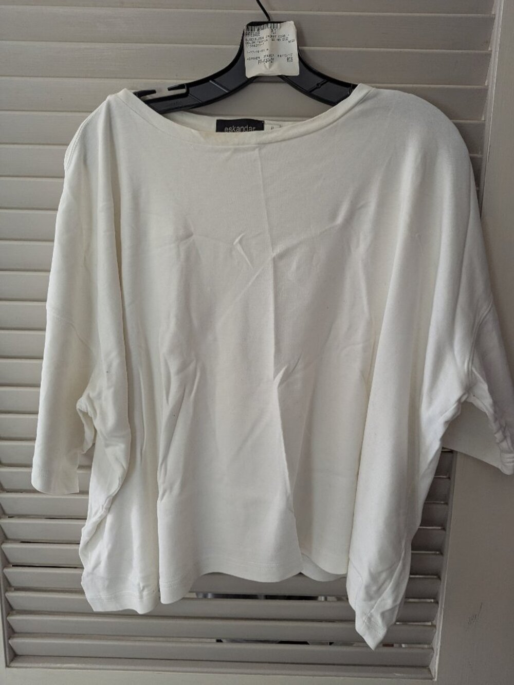 Eskandar white tee